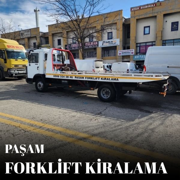 Ankara Sincan forklift kiralama firması yük taşıma operasyonu